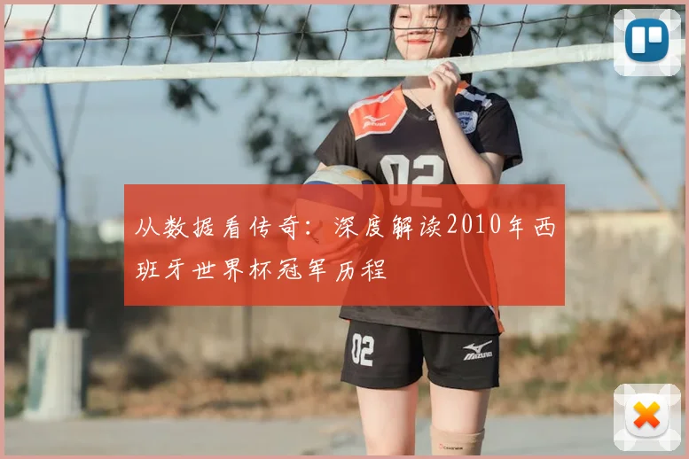从数据看传奇：深度解读2010年西班牙世界杯冠军历程